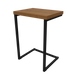 Приставной стол консоль Неман ФИДЖИ Орех лесной/Черный LIQ-987456 Altek mebli