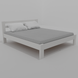 Двоспальне ліжко (дерево) Класик 160х190 Білий 380266 Altek mebli