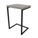 Приставной стол консоль Неман ФИДЖИ Бетон/Черный LIQ-987451 Altek mebli