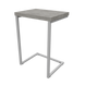 Приставний стіл консоль Неман ФІДЖИ Бетон/Білий LIQ-987450 Altek mebli