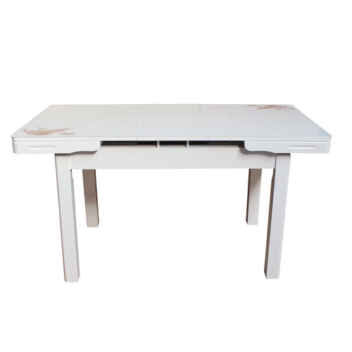 Обеденный стол для кухни Flory T1920 Белый-цветы YA96485 Altek mebli