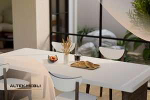 Как обеспечить гармонию пространства, выбирая место для стола в доме?, блог Альтек Меблі