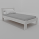 Односпальне ліжко (дерево) Класик 80х190 Білий 380260 Altek mebli