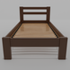 Односпальне ліжко (дерево) Класик 80х190 Коричневий 380272 фото 3 Altek mebli